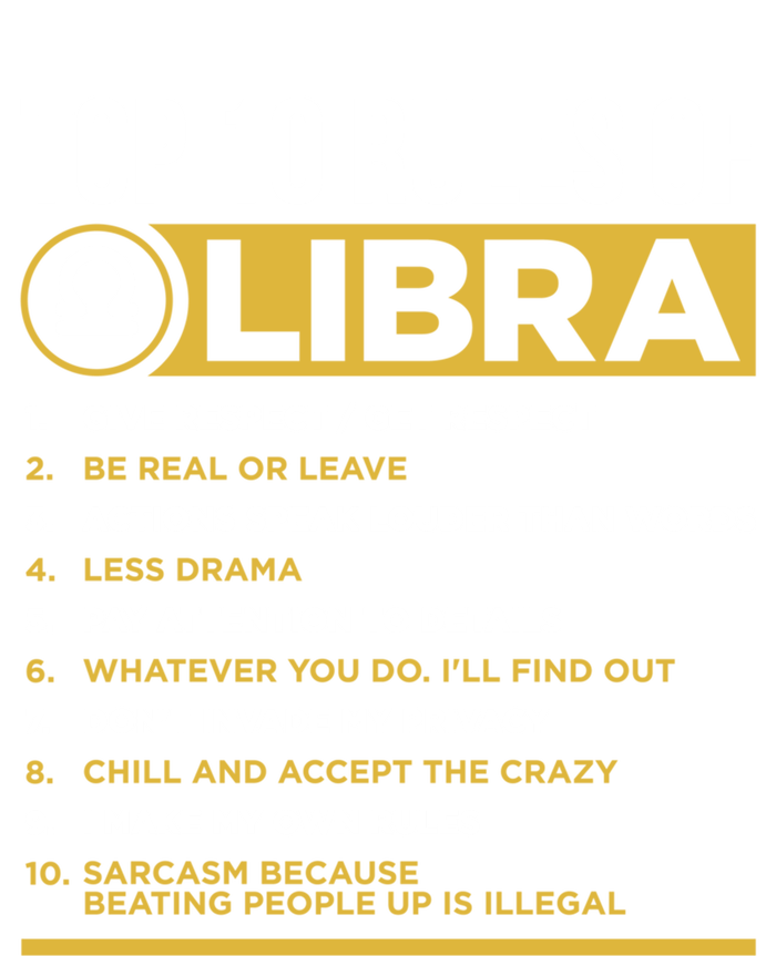 Top 10 Rules Of Libra Facts Traits Horoscope Zodiac Funny Gift Short Acrylic Beanie