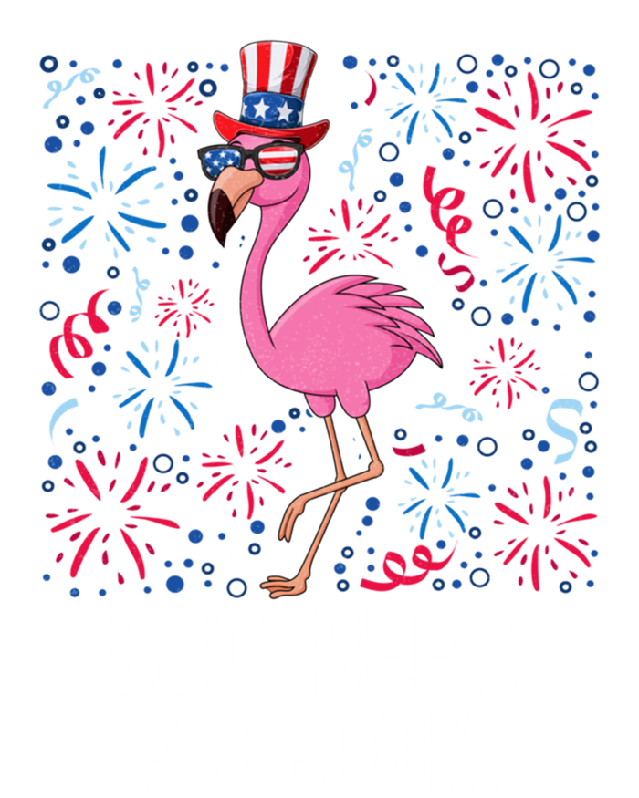 4th Of July Bbq Beer Freedom Flamingo Us Flag Patriotic Great Gift Ladies Essential Tank