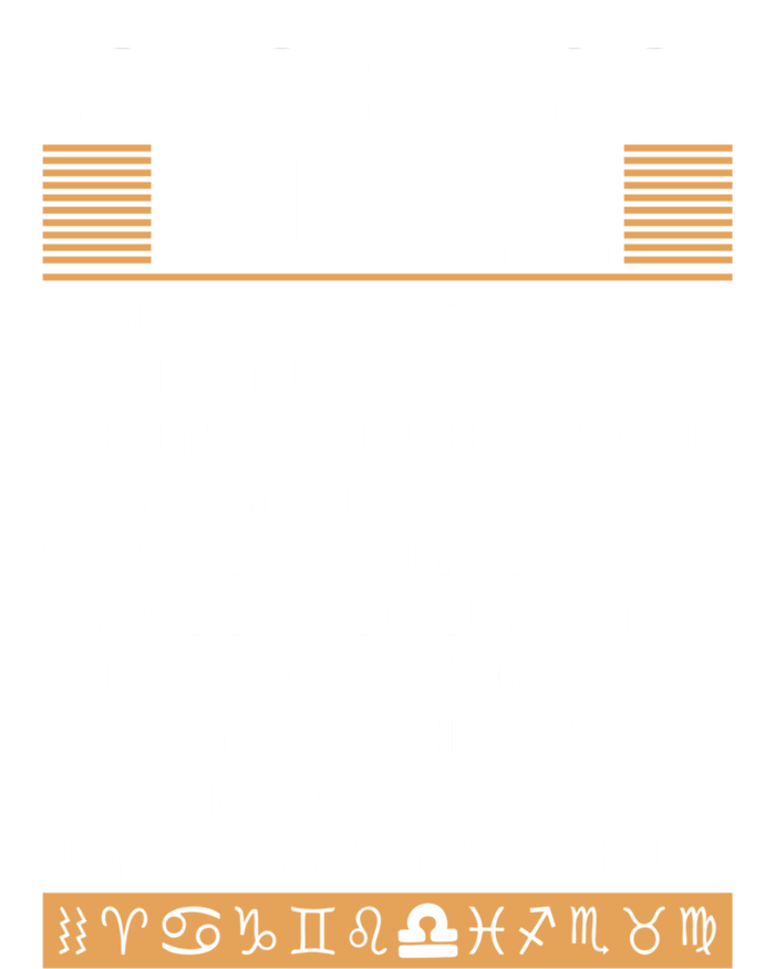 Top 10 Rules Of Libra Zodiac Give Respect Get Respect Gift Toddler Long Sleeve Shirt