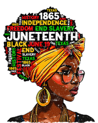 Juneteenth Celebrate 1865 Afro Black Natural Hair T-Shirt