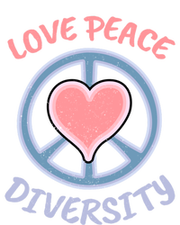 Love Peace Diversity Equality Social Justice Hu Rights Great Gift Insulated Varsity Jacket