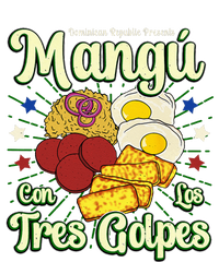 Dominican Republic Favorite Food Mangú Con Los Tres Golpes Performance Fleece Hoodie