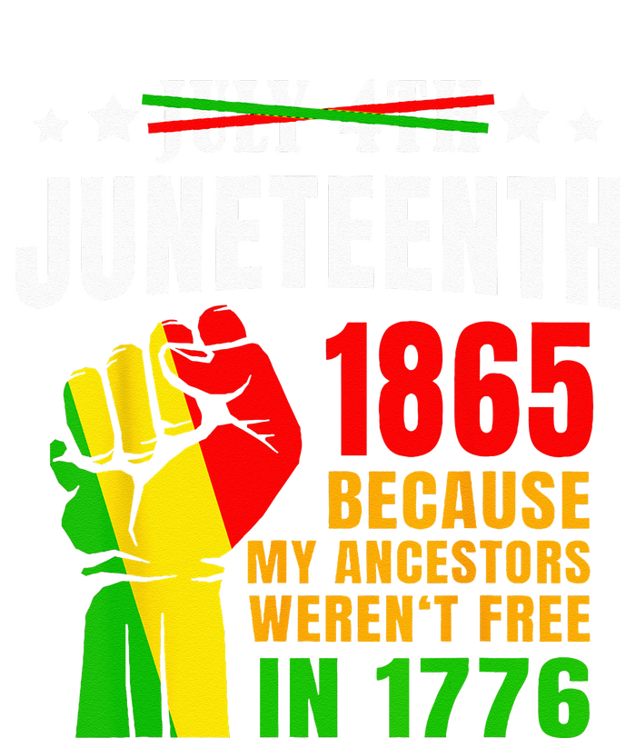 Juneteenth June 1865 Black History African American Freedom Tall Sweatshirt