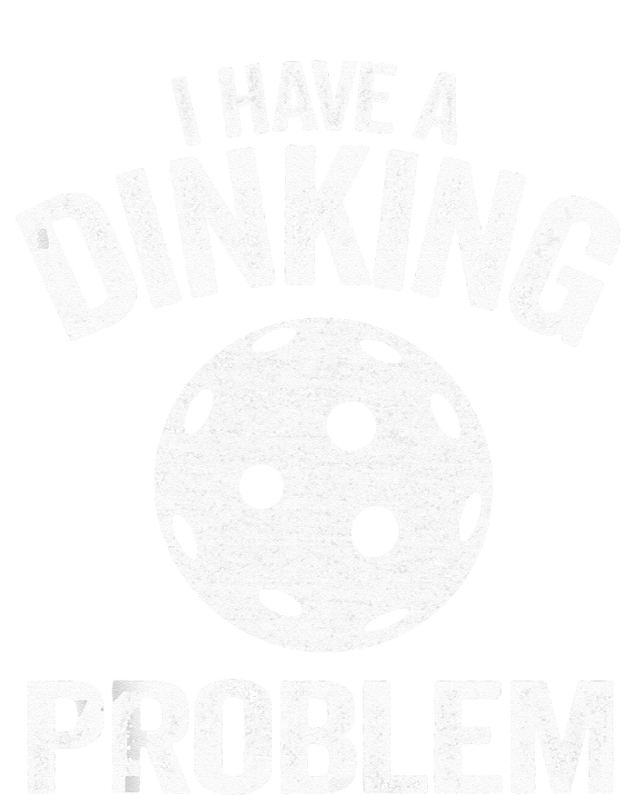 I Have A Dinking Problem Pickle Ball Jokes Funny Pickleball Tank Top PosiCharge RacerMesh Polo