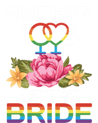 Mother Of The Bride Flower Gay Lesbian Wedding Lgbt Same Sex Gift T-Shirt