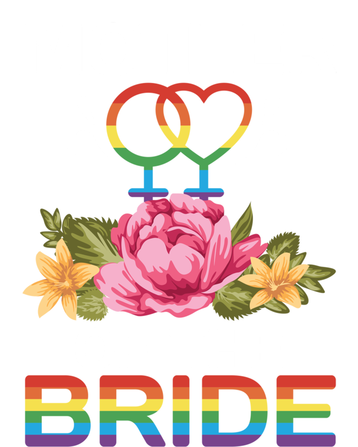 Mother Of The Bride Flower Gay Lesbian Wedding Lgbt Same Sex Gift T-Shirt