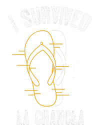 I Survived La Chancla Slippers Funny Mexican Culture Gift Womens CVC Long Sleeve Shirt