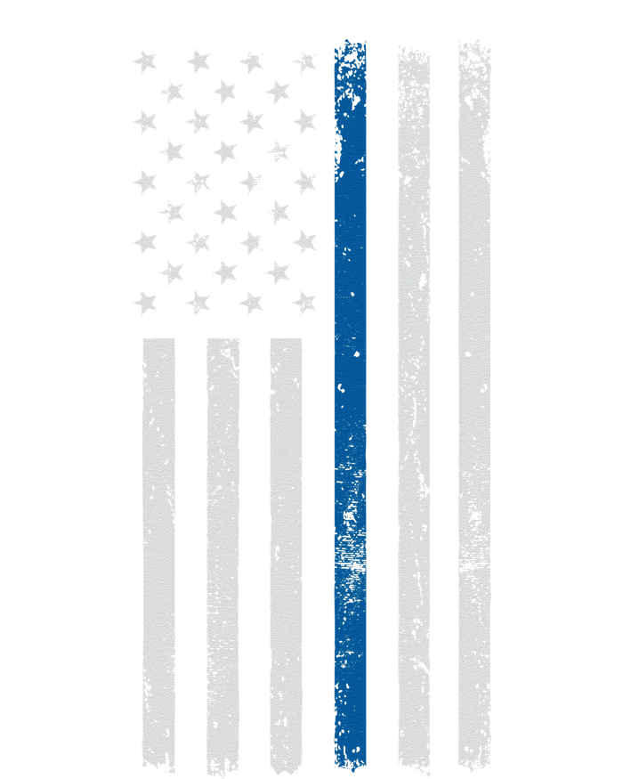 American Flag Thin Blue Line Police Support Lives Matter US Flat Bill Trucker Hat