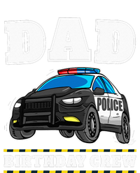 Dad Birthday Crew Police Car Policeman Officer Daddy Papa Tall T-Shirt