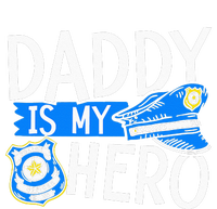 Daddy Is My Hero S Police Thin Blue Line Law Enforcement Tall T-Shirt