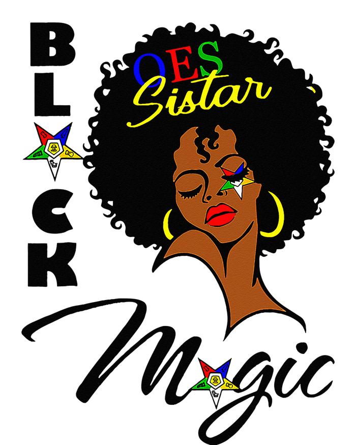 OES Black Sistar Magic Order The Eastern Star Juneteenth Day 25L Jumbo Tote