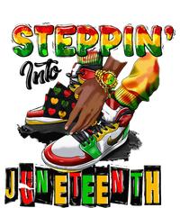 Stepping Into Juneteenth African American Black Shoes Toddler Zip Fleece Hoodie