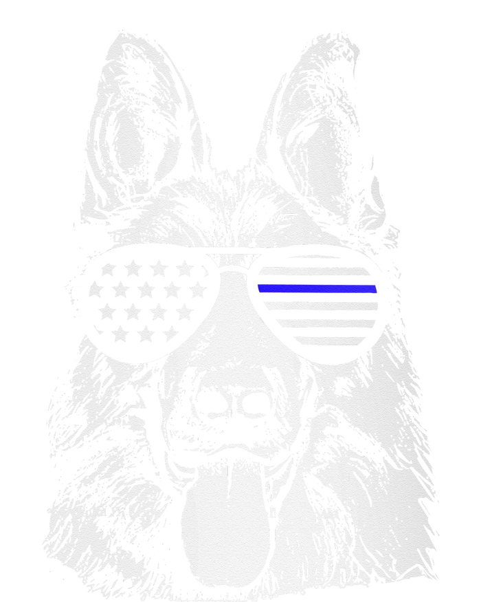 K9 Police Officer Police Dog Thin Blue Line Gift Bumper Sticker