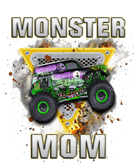 Monster Truck Mom Monster Truck Are My Jam Truck Lovers High Crown Mesh Back Trucker Hat