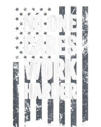 No One Cares Work Harder Motivational Workout Gym ON BACK USA-Made Doggie Bandana