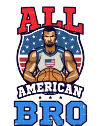 All American Bro Design 4th Of July Basketball Great Gift Ladies Essential Tank