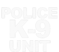 Police K9 Unit Front & Back Print Law Enforcement Police K9 T-Shirt