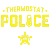 Thermostat Police Dad Gift Funny Fathers Day Metallic Star Ornament