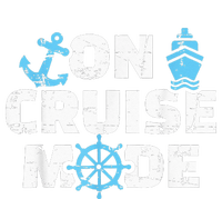 On Cruise Mode Funny Summer Cruise Vacation Family Dry Zone Grid Polo