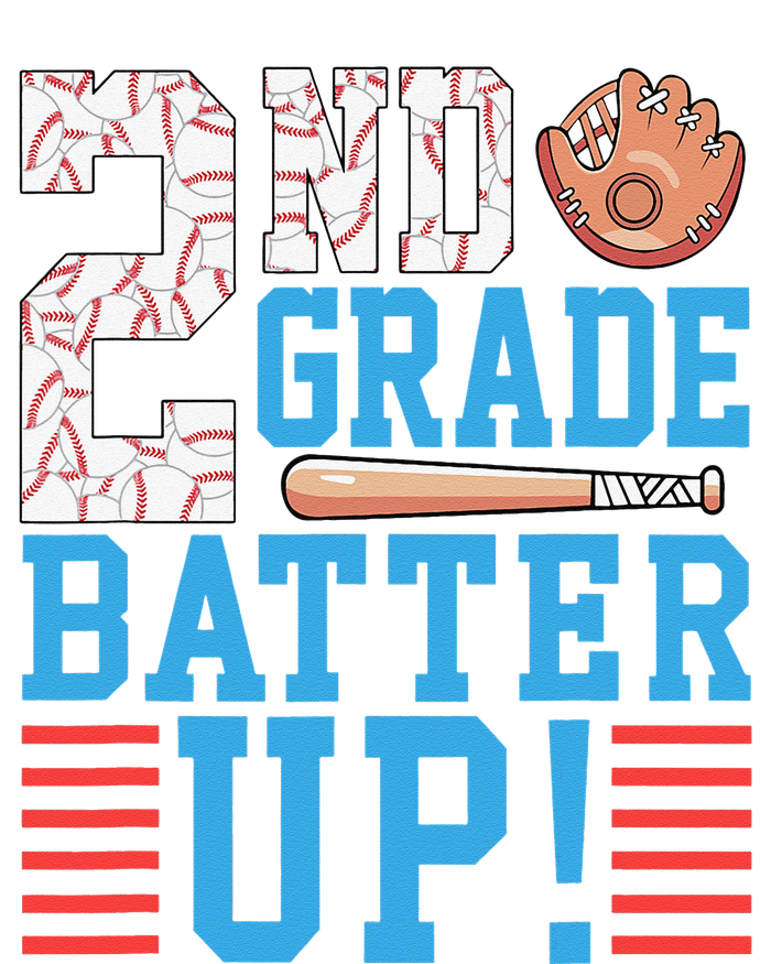 2nd Grade Back To School 2nd Grade Batter Up Baseball Women's Flannel Pajama Set