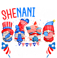 American Flag Gnomes 4th Of July Funny Shenanigans Squad Cute Gift T-Shirt