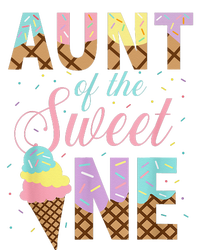 Aunt Of The Sweet One Ice Cream 1st First Birthday Family Cooling Performance Crew T-Shirt