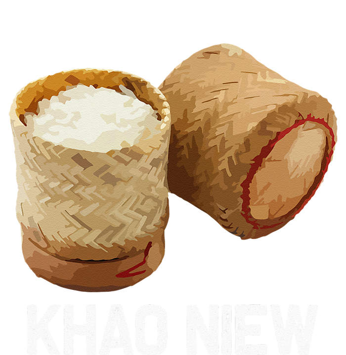 Sticky Rice Khao Niew Laos Thai Food Culture Tall Sweatshirt