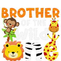 Brother of the Wild One Zoo Theme Bday Safari Jungle Animals T-Shirt