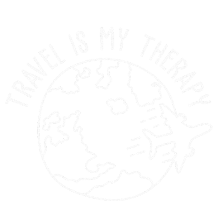 Travel Is My Therapy World Traveler Traveling Lover PosiCharge Competitor Tank