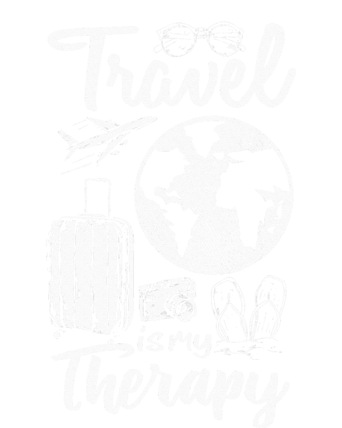 Traveling Camping Trip World Traveler Travel Is My Therapy T-Shirt