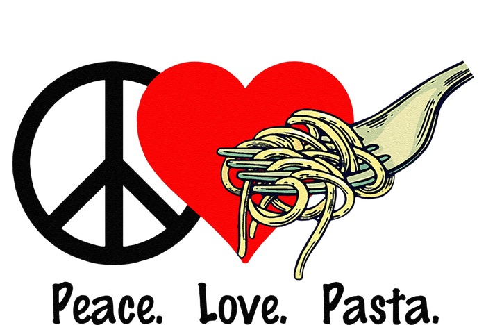 Peace Love Pasta Eat Fork Spaghetti Women’s Perfect Tri Rocker Tank