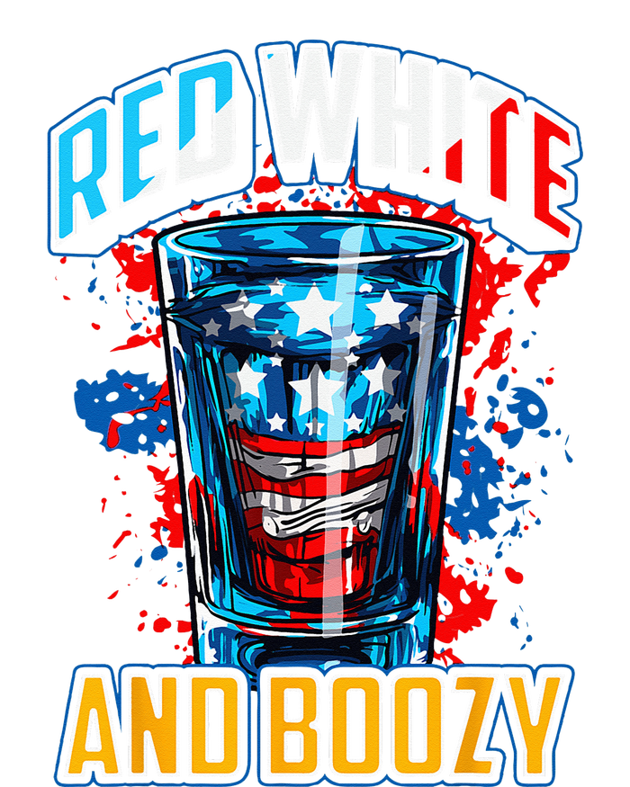 Red White & Boozy Patriotic American Whiskey Drinker Alcohol Kids Hoodie