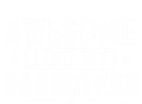 Awesome Like My Daughters Dad Funny Fathers Day Gift Short Acrylic Beanie