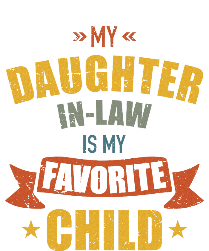 My Daughter in law Is My Favorite Child Funny Father's Day Kids Tie-Dye T-Shirt