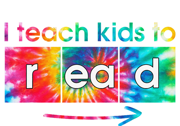 I Teach To Read Tie Dye Science of Reading Daily Commute Backpack