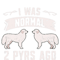 I was normal 2 pyrs ago great pyrenees lover Women's Strappy Tank