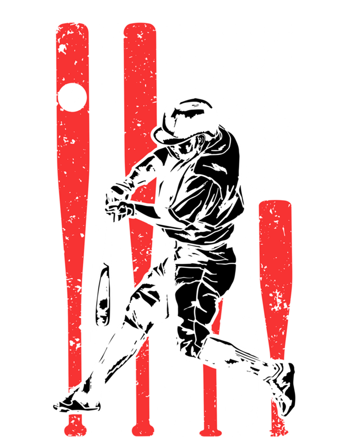 Baseball American Usa Flag Dad Papa Fathers Day Son Gift T-Shirt