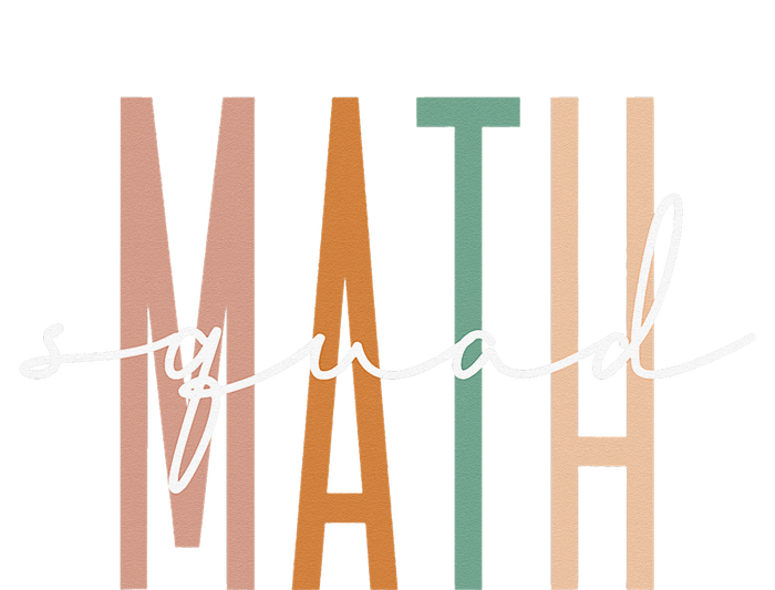 Math Squad Math Teacher Math Class Team Appreciation Bumper Sticker