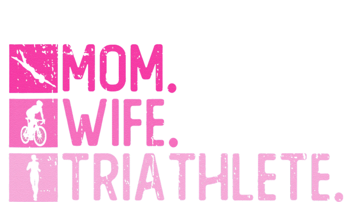 Mom. Wife. Triathlete Triathlon  Training Triathlete USA-Made Snowflake Beanie