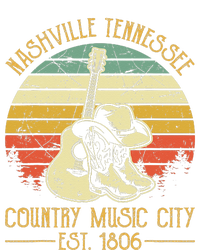 Nashville Tennessee Country Music City Boots Hat Guitar Valucap Bio-Washed Visor