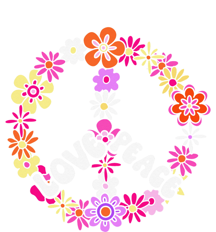 Love Peace Peace Sign Tee 60s Retro Peace T-Shirt