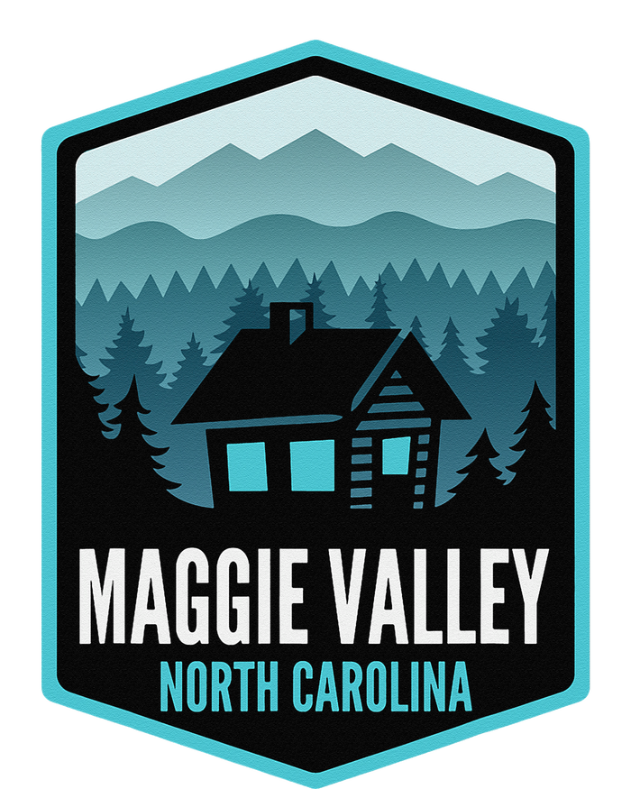 Maggie Valley North Carolina Cabin Women's Fleece Hoodie