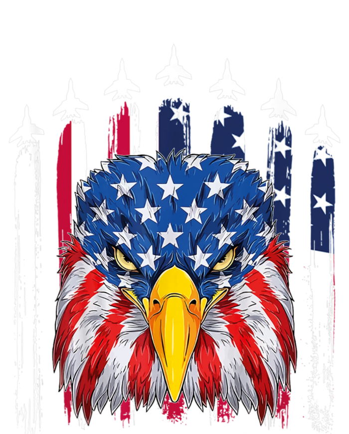 Eagle Mullet 4th Of July USA American Flag Merica T-Shirt