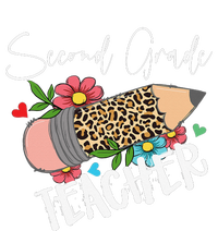 Second Grade Teacher Leopard Pencil 2nd Grade Teacher Tie-Dye Long Sleeve Shirt