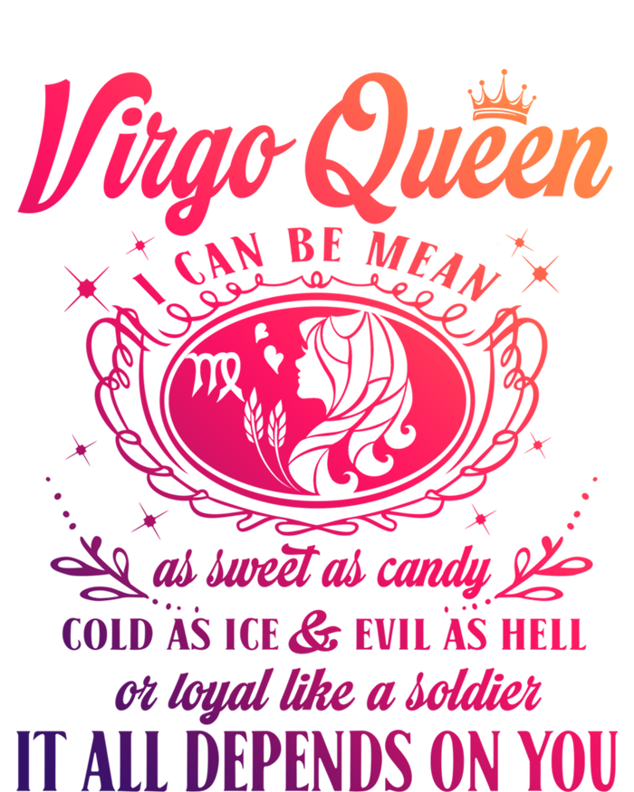 Virgo Queen I Can Be Mean As Sweet As Candy Birthday Meaningful Gift Kids Sweatshirt