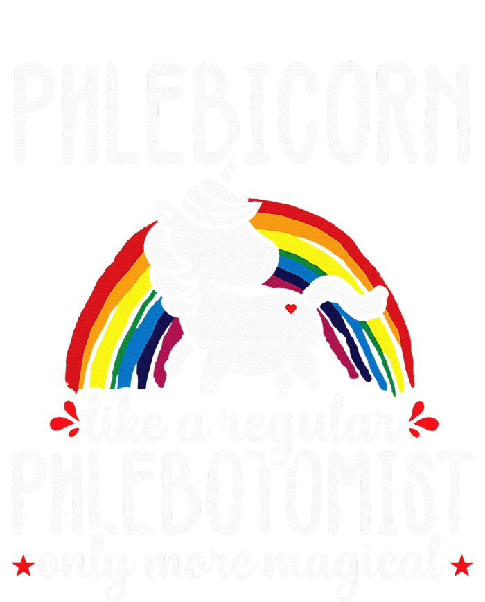 Funny Unicorn Phlebotomist Phlebotomy Technician Nurse RN Flat Bill Trucker Hat