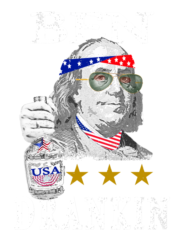 Benjamin Franklin Ben Drankin 4th Of July Usa Flag Cute Gift Zip Tote Bag