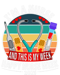 Im A Nurse And This Is My Week Happy Nurse Week Valucap Bio-Washed Visor