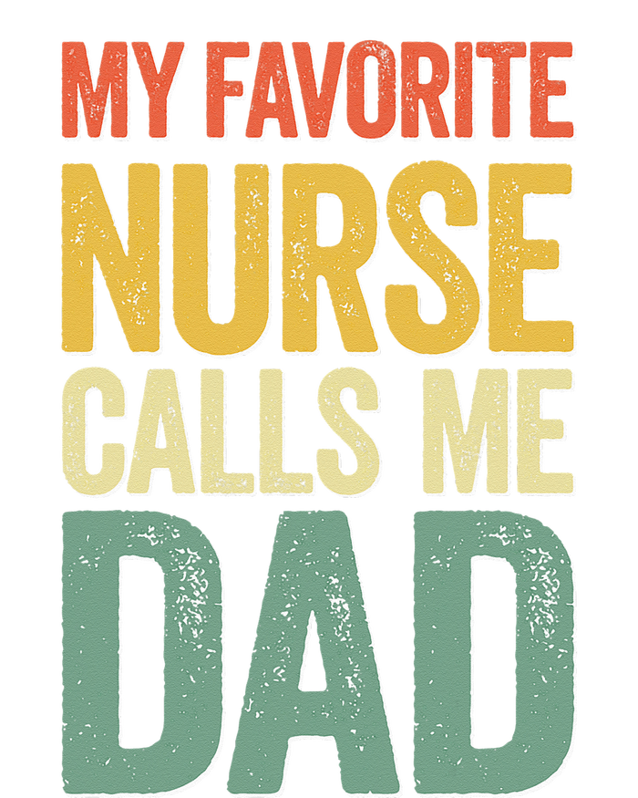 My Favorite Nurse Calls Me Dad Fathers Day Performance Fleece Hoodie