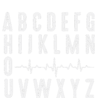 Nurse ABCs Funny PQRST EKG Heart Rhythm Button